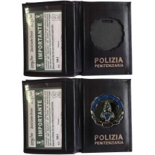 561SP Portafoglio in Pelle Polizia Penitenziaria by Ascot