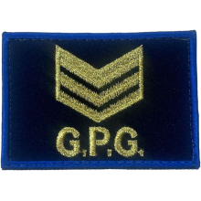 Grado Velcro GPG Sergente Maggiore