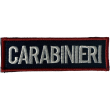 Patch Carabinieri Ricamata con Velcro