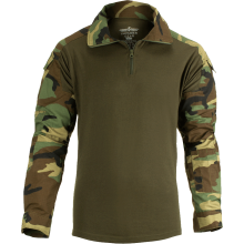 Combat Shirt Colore Woodland senza Gomitiere By Invader Gear