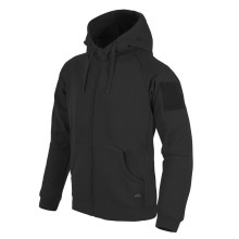 Felpa Urban Tactical Hoodie Lite Fullzip colore Nero by Helikon-Tex