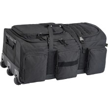 Trolley Tattico 137L in Cordura 900D Colore Nero by Defcon 5