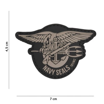 Patch PVC Navy Seals Logo