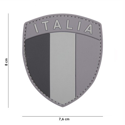 Patch PVC Scudetto Italia bassa visibilità