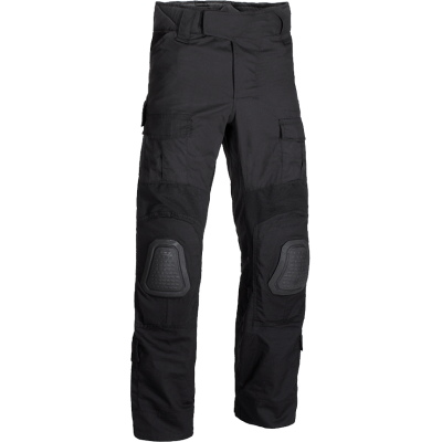 Combat Pant Predator Elasticizzati con Ginocchiere Colore Nero by Inva