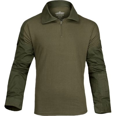 Combat Shirt in RipStop e Torso Cotone Colore OD by Invader Gear