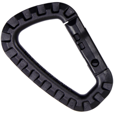 Moschettone in Polimero Carabiner colore Nero by FMA