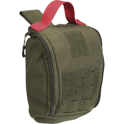 Tasca Medica IFAK con MOLLE LaserCut a Sgancio Rapido Colore Verde by