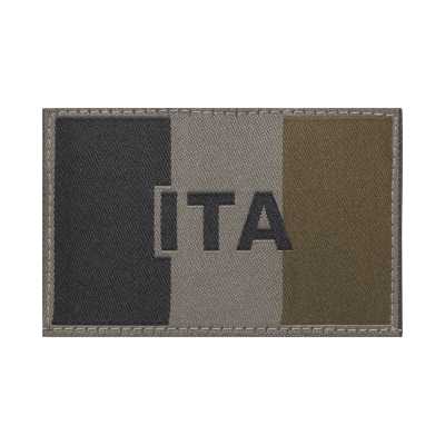 Patch Tessuto ITA Clawgear (Nera/grigia/verde)