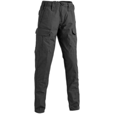 Pantalone Cargo Basic in Cotone Ripstop Colore Nero by Defcon 5