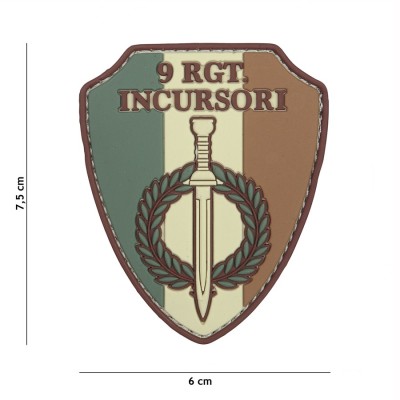 Patch PVC 9 RGT Incursori (Multicam)