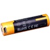 Batteria Ricaricabile 2600mAh 18650 Li-on MICRO Usb