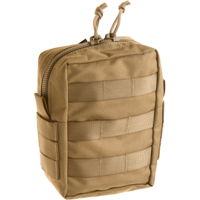 Tasca Utility Verticale con MOLLE Colore Coyote by Invader Gear