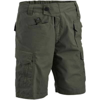 Pantaloni Tattici Corti in Cotone RipStop Colore OD by Defcon 5