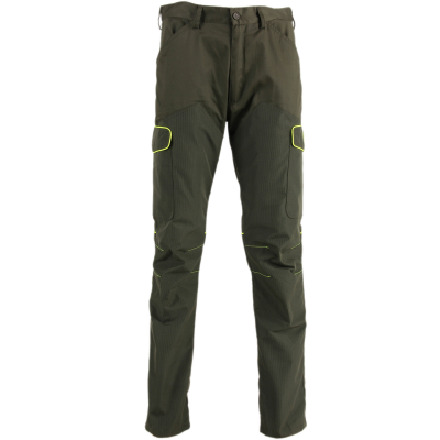 T98 Pantaloni con Parti in Kevlar Colore Verde/Giallo by RS Hunting