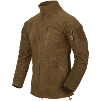 Felpa Alpha Tactical Fleece in Pile a Nido d'Ape Colore Coyote by Heli