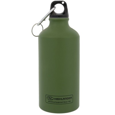 Borraccia con Moschettone da 550ml in Alluminio by Fosco