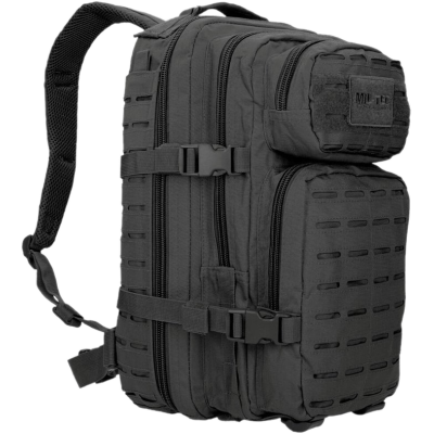 Zaino Small Assault Pack Laser Cut da 20L colore Nero by Mil-Tec