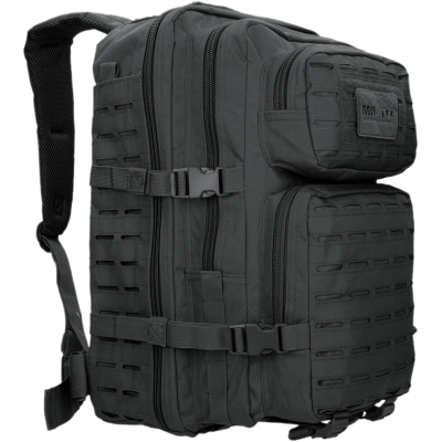 Zaino Assault Pack Laser Cut da 40L Colore Nero by Mil-Tec