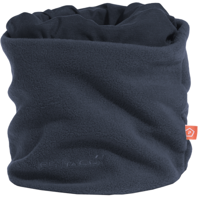 Scaldacollo Fleece Doppio Strato in Pile Colore Blu by Pentagon