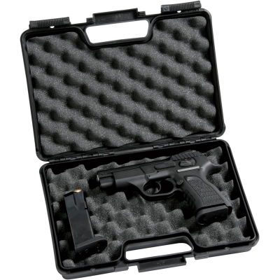 Pistol Case Rigida 28*18,5*7cm Colore Nero by Negrini