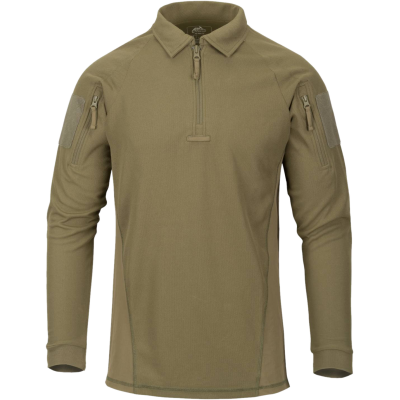 Range Polo Shirt da Tiro Maniche Lunghe Colore Adaptive Green by Helik