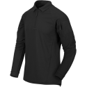 Range Polo Shirt da Tiro Maniche Lunghe Colore Nero by Helikon