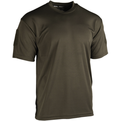 T-Shirt Tattica Quick Dry ad Asciugatura Rapida Colore Verde by Mil-Te