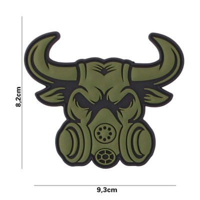 Patch Gasmask Bull (Verde)