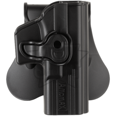 Fondina in Polimero con Pad per Glock 17/18/19/22 Colore Nero by Amoma