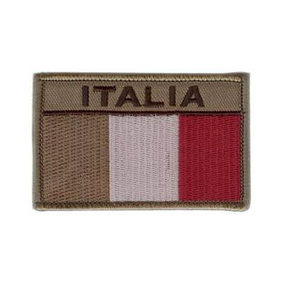 Patch Ricamata Italia Bassa Visibilità