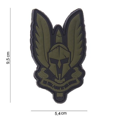 Patch PVC Spartan (Green)