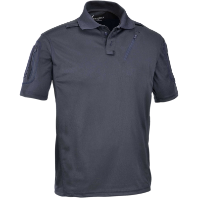 Polo Tattica Top Cool ad Asciugatura Rapida con Velcro Colore Blue Navy by Defcon 5