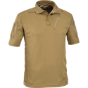 Polo Tattica Top Cool ad Asciugatura Rapida con Velcro Colore Coyote by Defcon 5