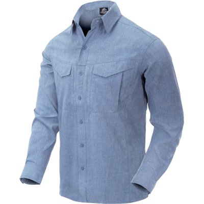 Camicia Tattica Defender MK2 Gentleman Colore Melange Light Blue by He