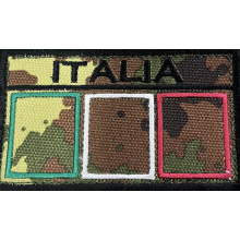 Patch Ricamo Italia Vegetato