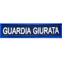 Patch Guardia Giurata Bordo Royal