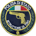 Patch PS Istruttore di tiro con velcro