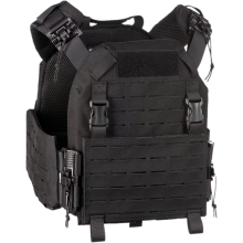 Reaper QRB Plate Carrier con MOLLE in LaserCut Colore Nero by Invader