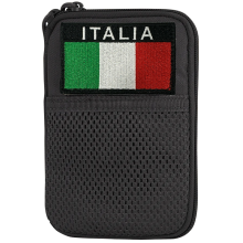 Porta Documenti da Zaino o Tascone con Patch ITA Colore Nero by Condor