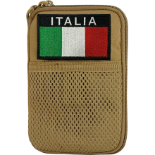 Porta Documenti da Zaino o Tascone con Patch ITA Colore Coyote by Cond