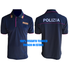 Polo Polizia di Stato Tessuto Tecnico